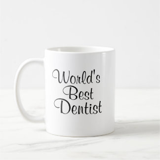 Taza De Café El mejor dentista de los mundos