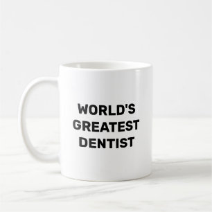 Taza De Café El mejor dentista del mundo