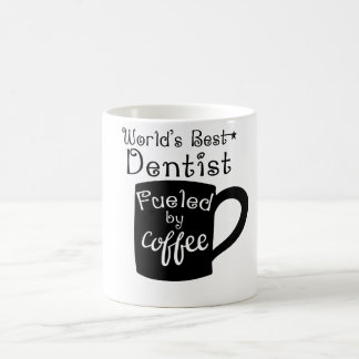 Taza De Café El mejor dentista del mundo aprovisionado de