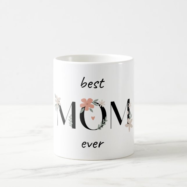 Taza De Café El mejor día de la madre (Centro)