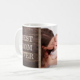 Taza De Café El mejor día de madre siempre de encargo rústico