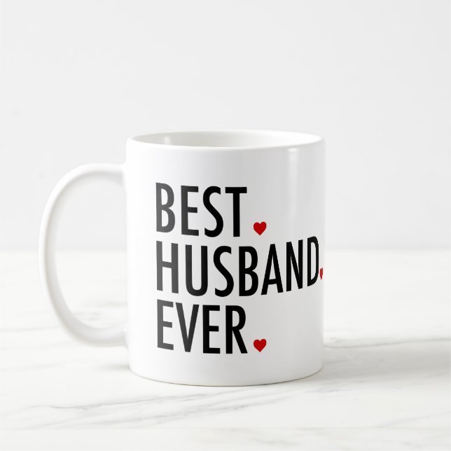 Taza De Café El mejor día de San Valentín del marido nunca (Izquierda)