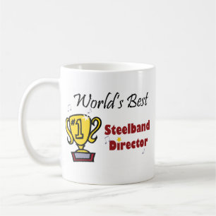 Taza De Café El mejor director de Steelband del mundo