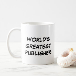 Taza De Café "El mejor editor del mundo"