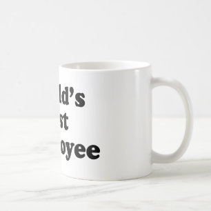 Taza De Café El mejor empleado del mundo