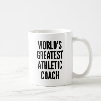 Taza De Café El mejor entrenador atlético del mundo