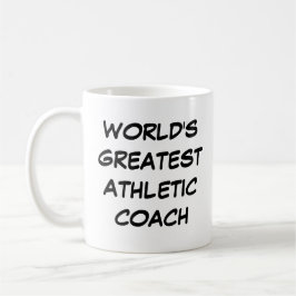 Taza De Café "El mejor entrenador atlético del mundo" Mug
