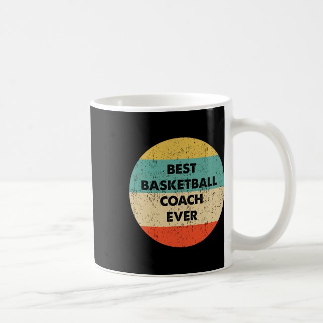 Taza De Café El mejor entrenador de baloncesto de la historia (Derecha)