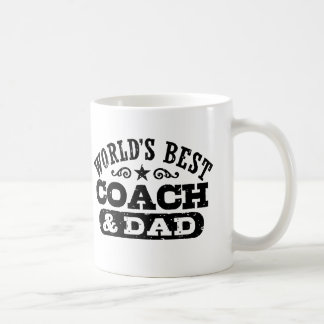 Taza De Café El mejor entrenador y papá del mundo