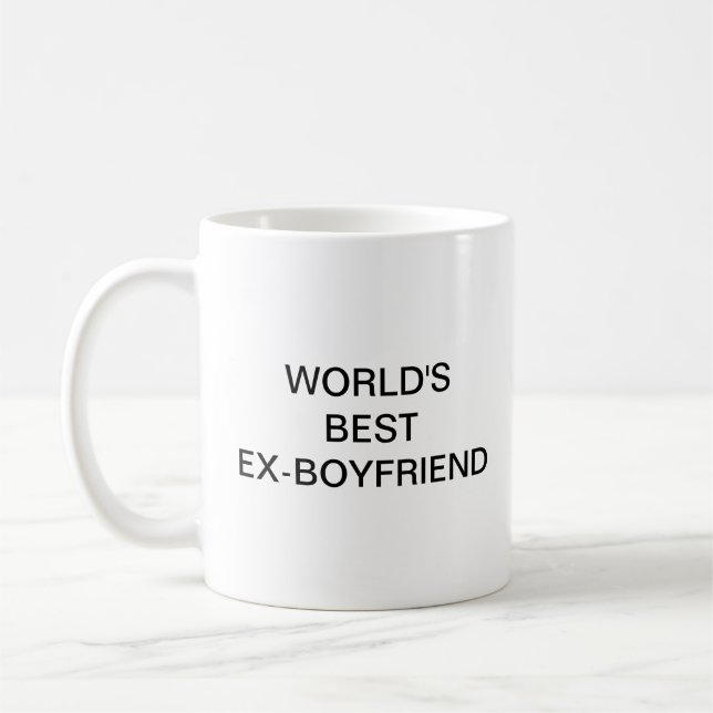 Taza De Café El mejor ex novio del mundo (Izquierda)