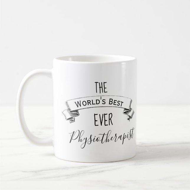 Taza De Café El mejor fisioterapeuta personalizado del mundo (Izquierda)