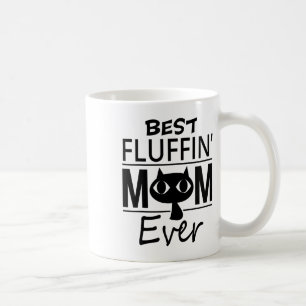 Taza De Café El mejor gato que mamá haya dado a su hija en el d