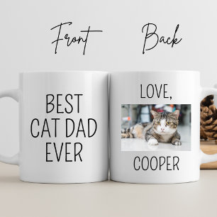 Taza De Café El mejor gato que nunca ha sido el amante del gato
