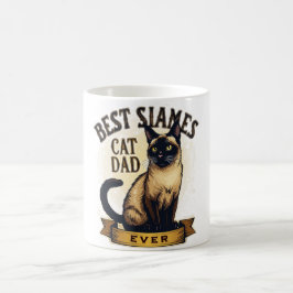 Taza De Café El mejor gato siamés