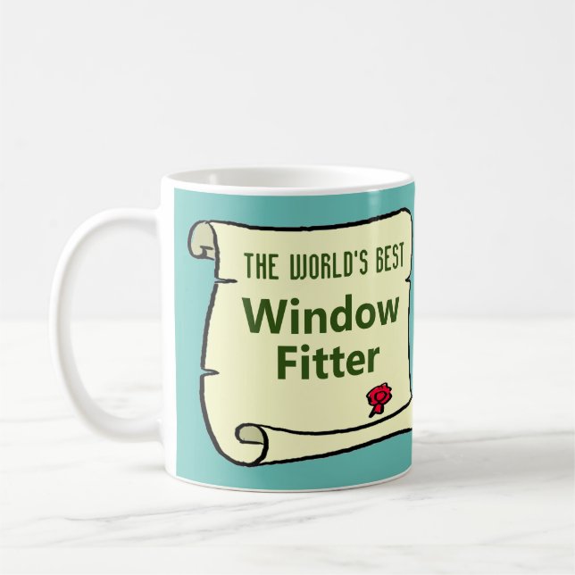 Taza De Café El mejor gimnasio de ventana del mundo. (Izquierda)