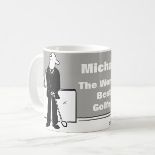Taza De Café El mejor golfista del mundo