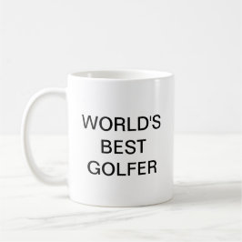 Taza De Café El mejor golfista del mundo