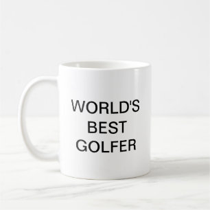 Taza De Café El mejor golfista del mundo