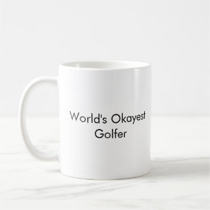 Taza De Café "El mejor golfista del mundo" Gracioso papá Mug - 