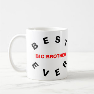 Taza De Café El mejor hermano mayor nunca