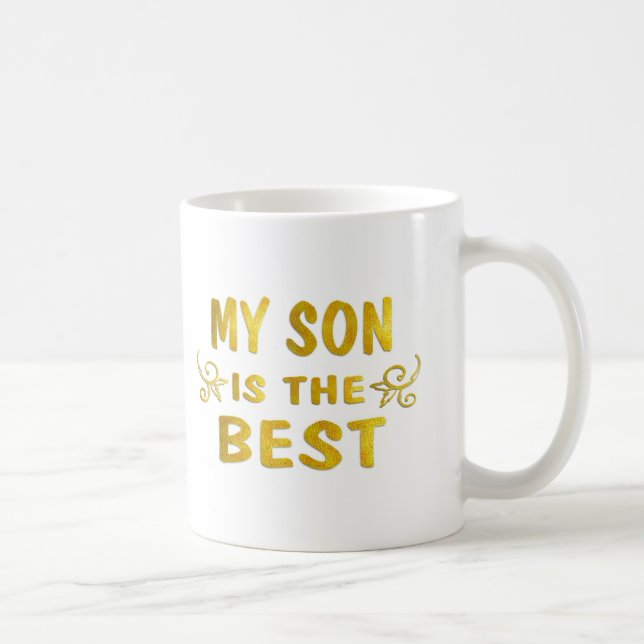 Taza De Café El mejor hijo (Derecha)