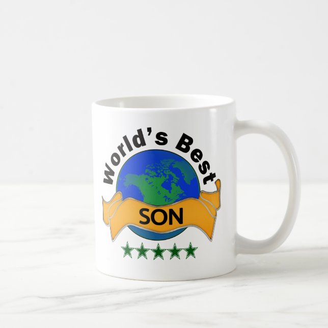 Taza De Café El mejor hijo del mundo (Derecha)