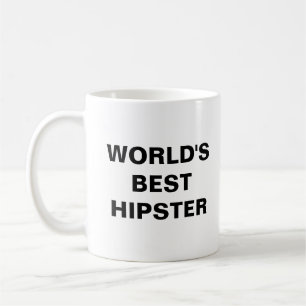 Taza De Café El mejor hipster del mundo