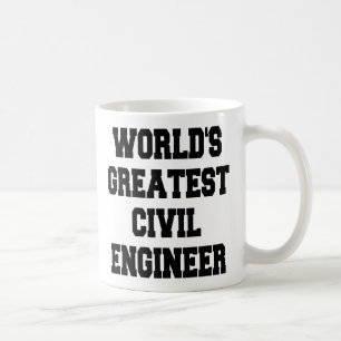 Taza De Café El mejor ingeniero civil del mundo