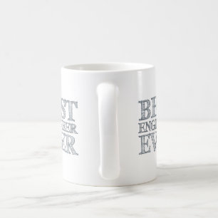 Taza De Café El mejor ingeniero nunca