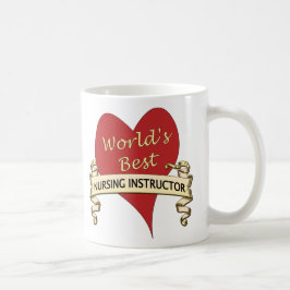 Taza De Café El mejor instructor de la enfermería del mundo