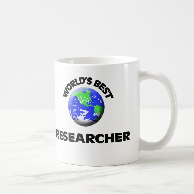 Taza De Café El mejor investigador del mundo (Derecha)
