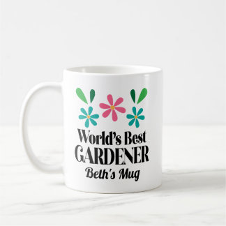 Taza De Café El mejor jardinero del mundo