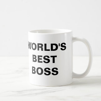Taza De Café El mejor jefe del mundo