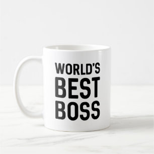 Taza De Café El mejor jefe del mundo