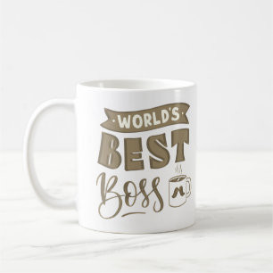 Taza De Café el mejor jefe del mundo