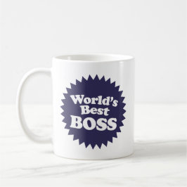 Taza De Café El mejor jefe del mundo