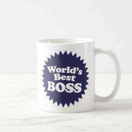 Taza De Café El mejor jefe del mundo