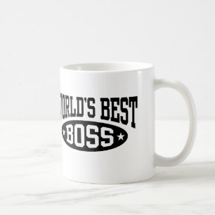 Taza De Café El mejor jefe del mundo