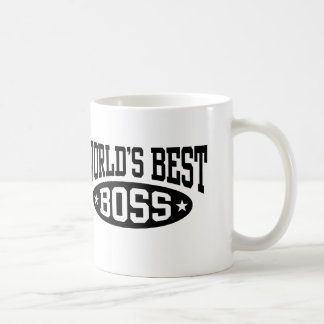 Taza De Café El mejor jefe del mundo