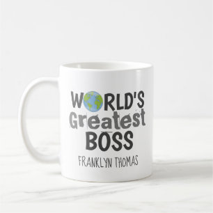 Taza De Café El mejor jefe del mundo moderno