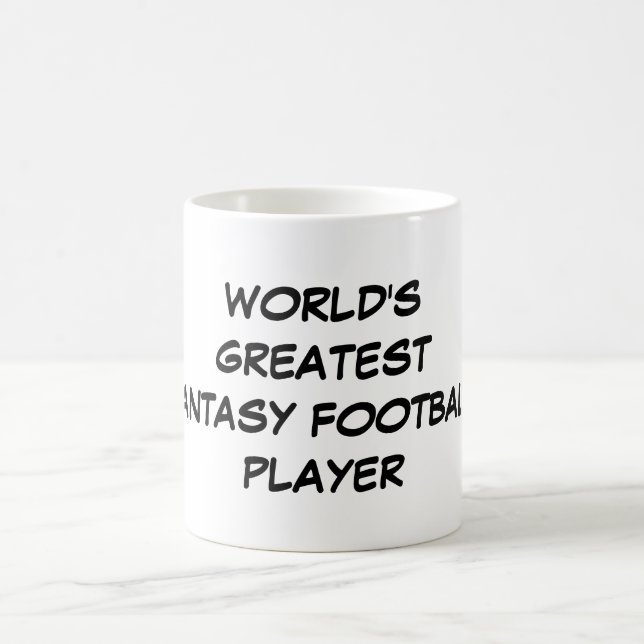 Taza De Café "El mejor jugador de fútbol del mundo" (Centro)