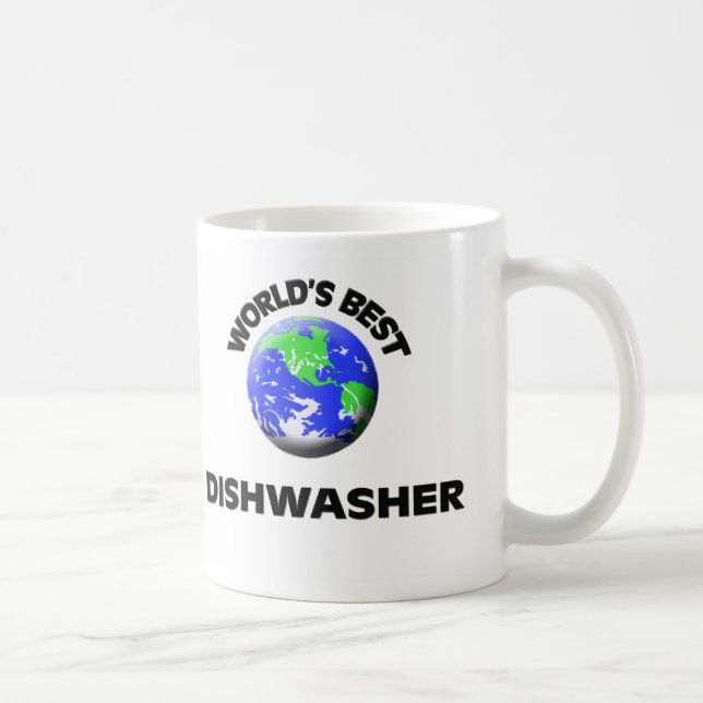 Taza De Café El mejor lavaplatos del mundo (Derecha)