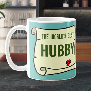 Taza De Café El mejor maridito del mundo. Esposo