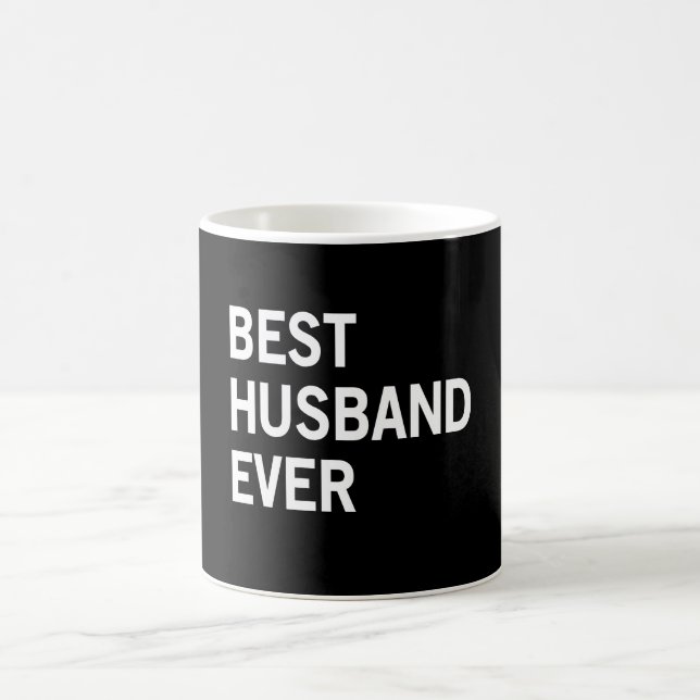 Taza De Café El mejor marido nunca (Centro)