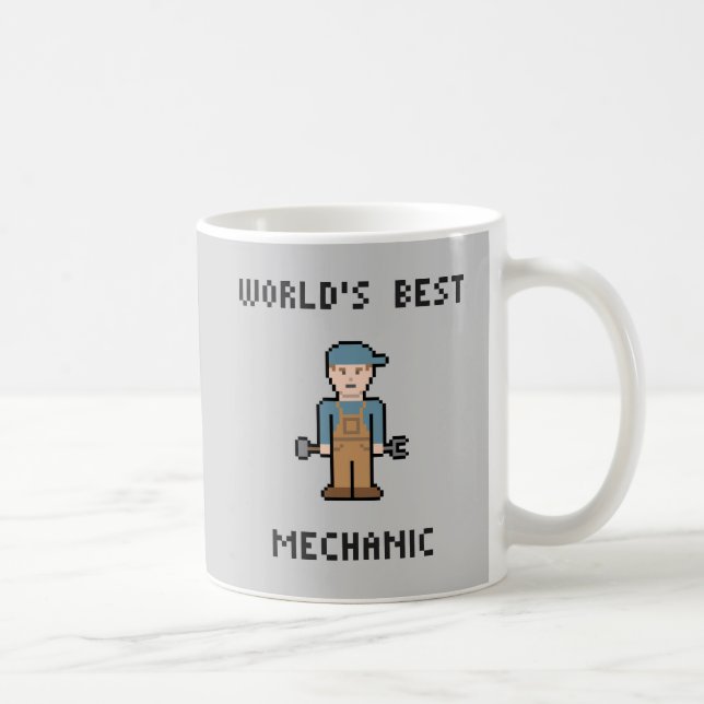 Taza De Café El mejor mecánico del mundo (Derecha)