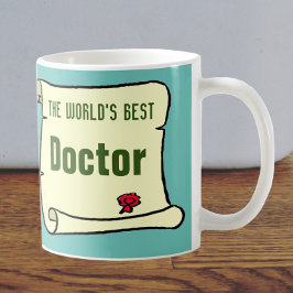 Taza De Café El mejor Médica del mundo.