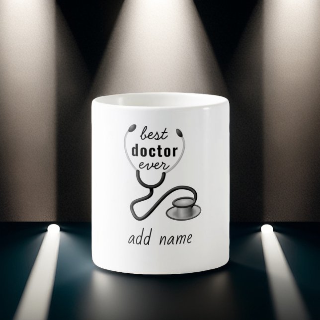 Taza De Café El mejor Médico de todos los tiempos aprecia el me (Subido por el creador)