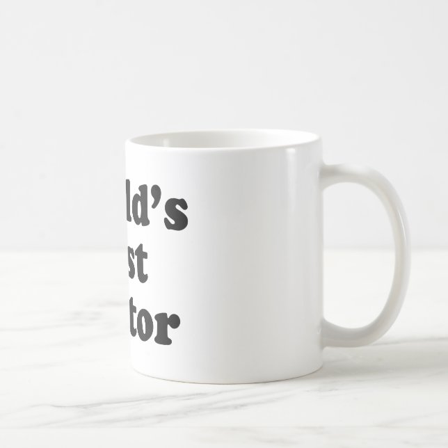 Taza De Café El mejor médico del mundo (Derecha)