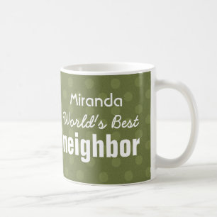 Taza De Café El mejor modelo del lunar verde VECINO del mundo