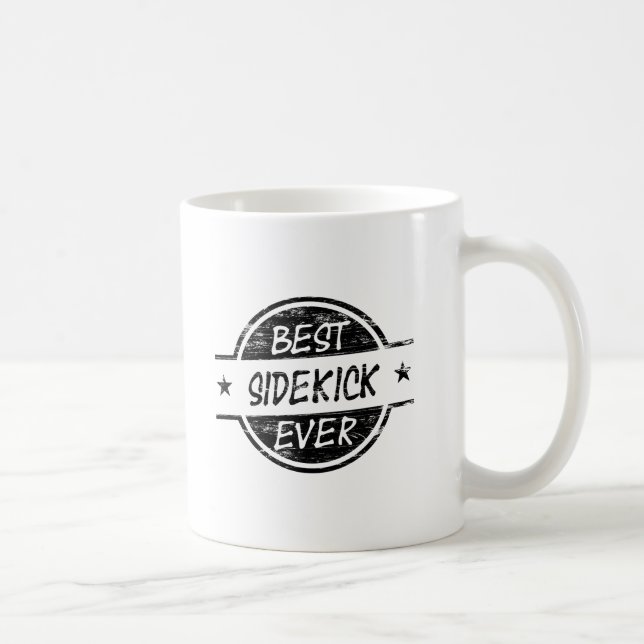 Taza De Café El mejor negro del compinche nunca (Derecha)